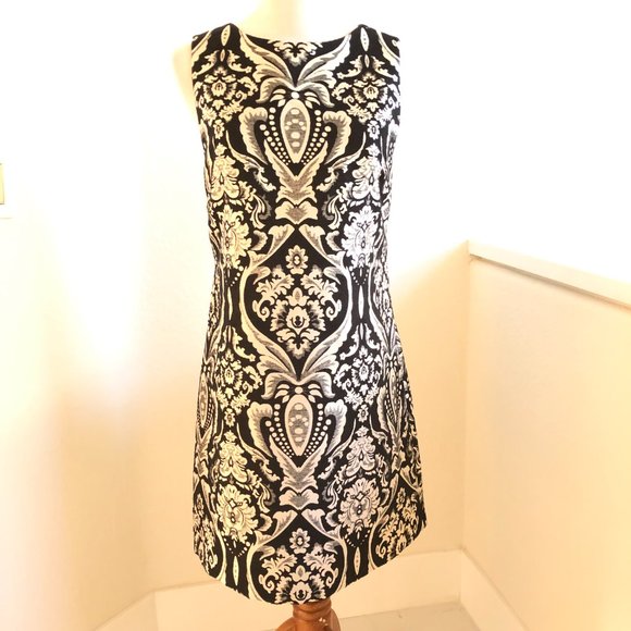 Alice + Olivia Black and White Mini Dress - Picture 6 of 15
